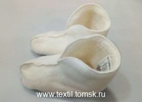14935 Тапочки носки белые (Щёлкните чтобы увеличить)